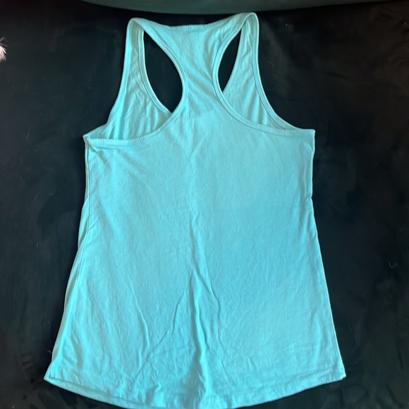 Medium Blue Racerback Tank - Picture 2 of 2